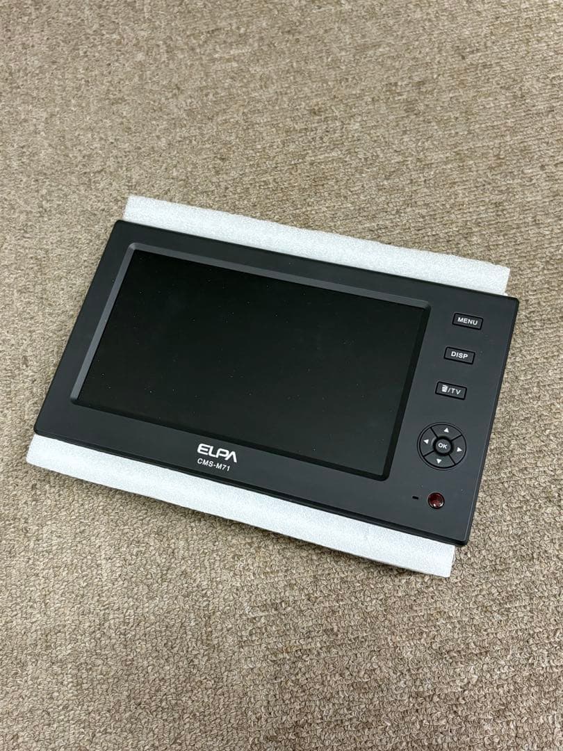 【美品】エルパ ELPA CMS-7110 防犯カメラ モニター 純正品