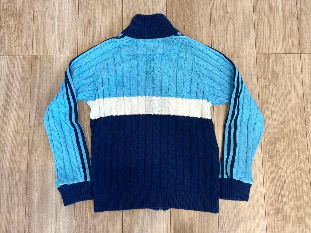 【keisuke kanda ケイスケカンダ】ケーブル編みニットジャージ