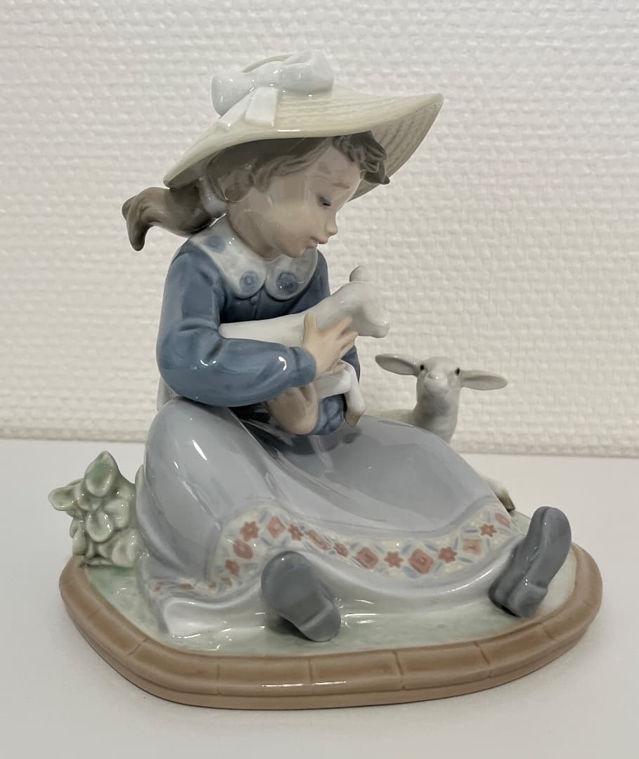 【美品】LLADROリヤドロ やさしい少女 5469 絶版