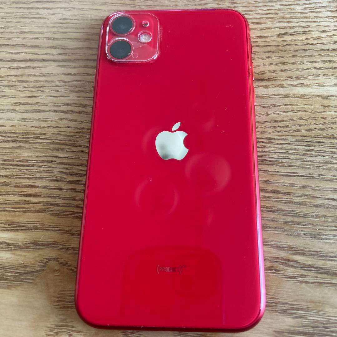 携帯電話本体 iPhone11 product red 64GB