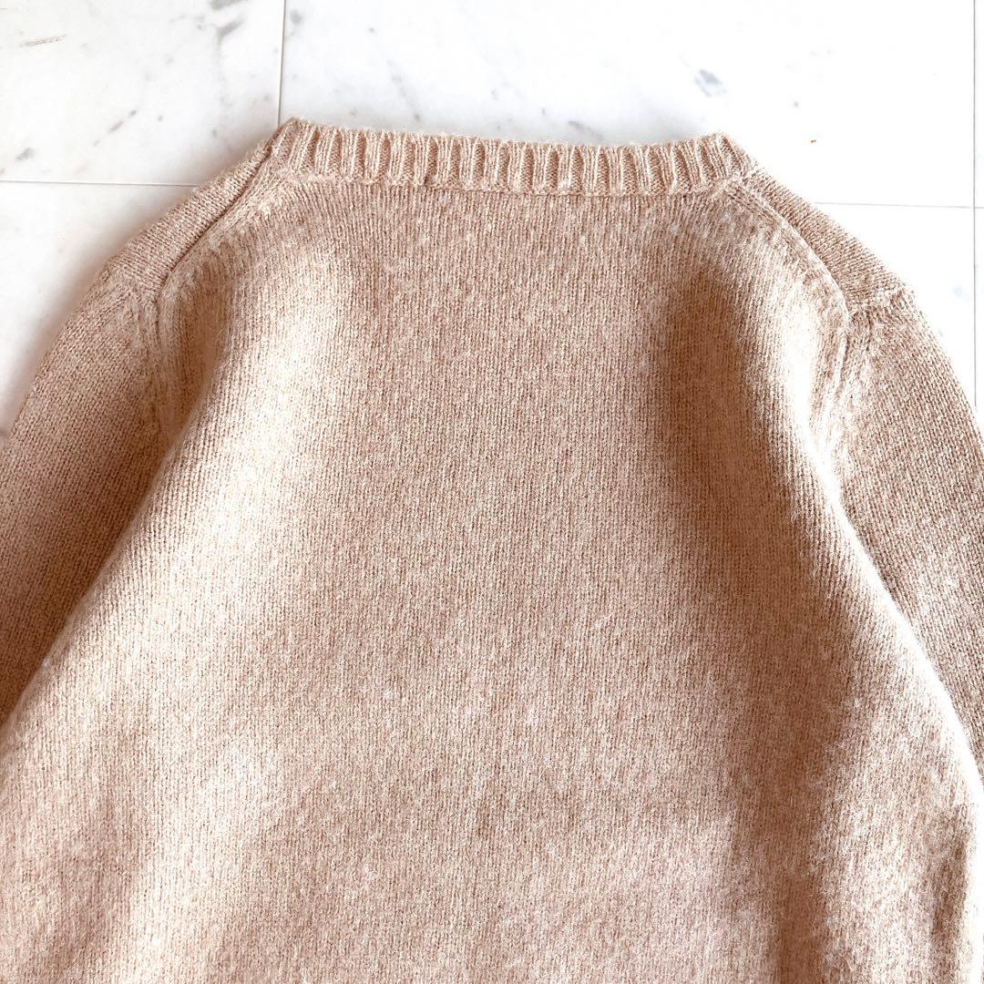 クリスタセヤ クルーネックニット ウール100% Sサイズ