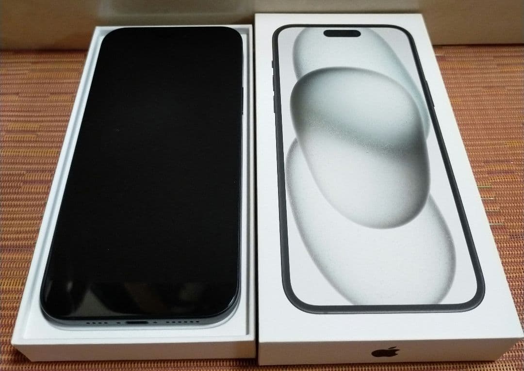 ◆中古◆iPhone15plus 128GB SIMフリー「最大容量100%」