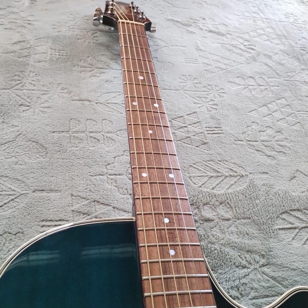 Takamine エレアコ PT106 ダークグリーン ハードケース付き！