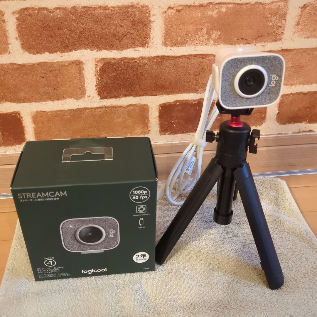 logicool STREAMCAM 1000p 60fps 三脚付き