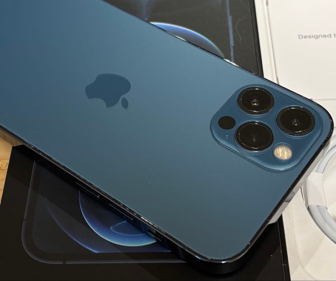 【美品】iPhone 12 PRO 512GB パシフィックブルー　本体