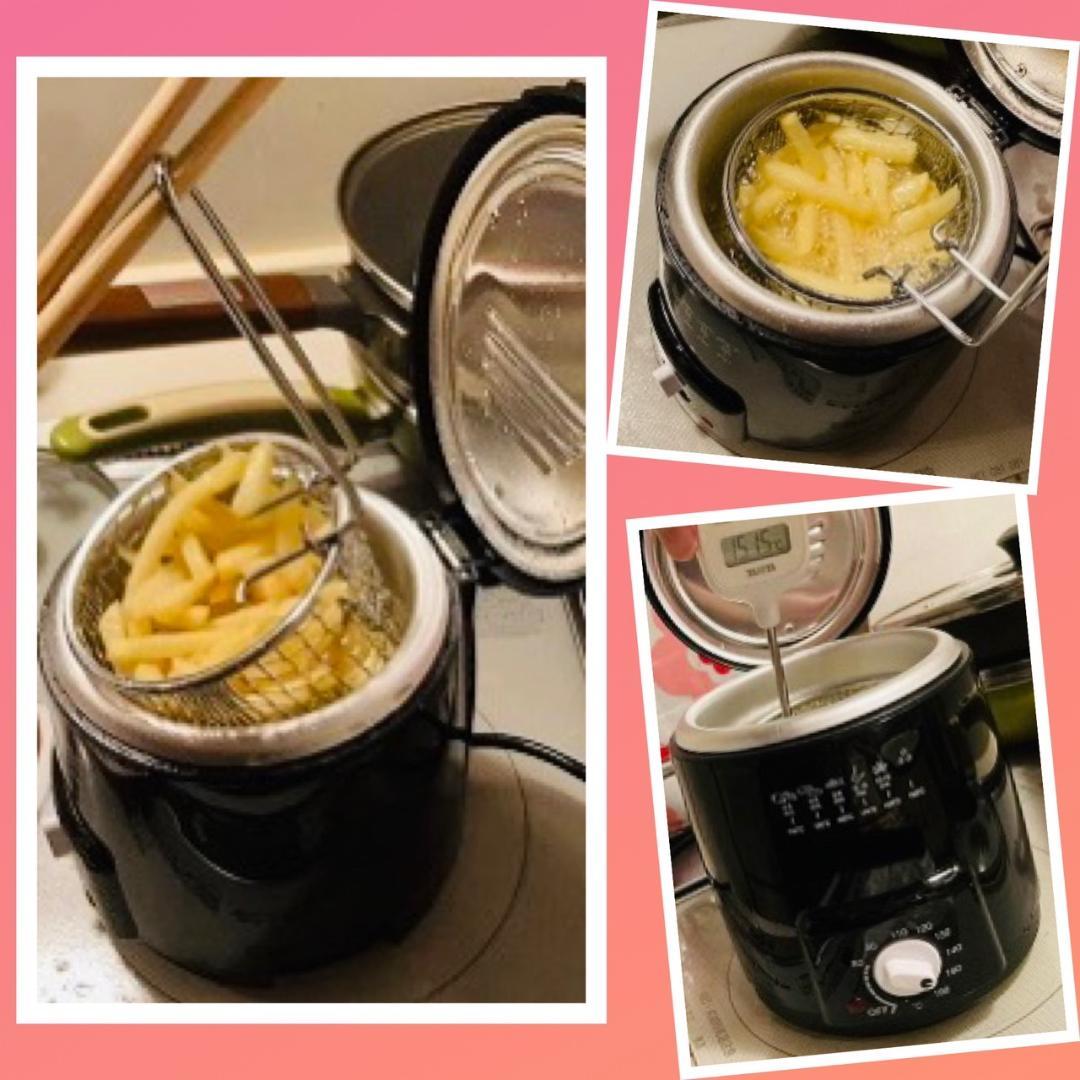 ❤火を使わずに卓上で簡単手軽に揚げ物が作れちゃう♪❤卓上フライヤー