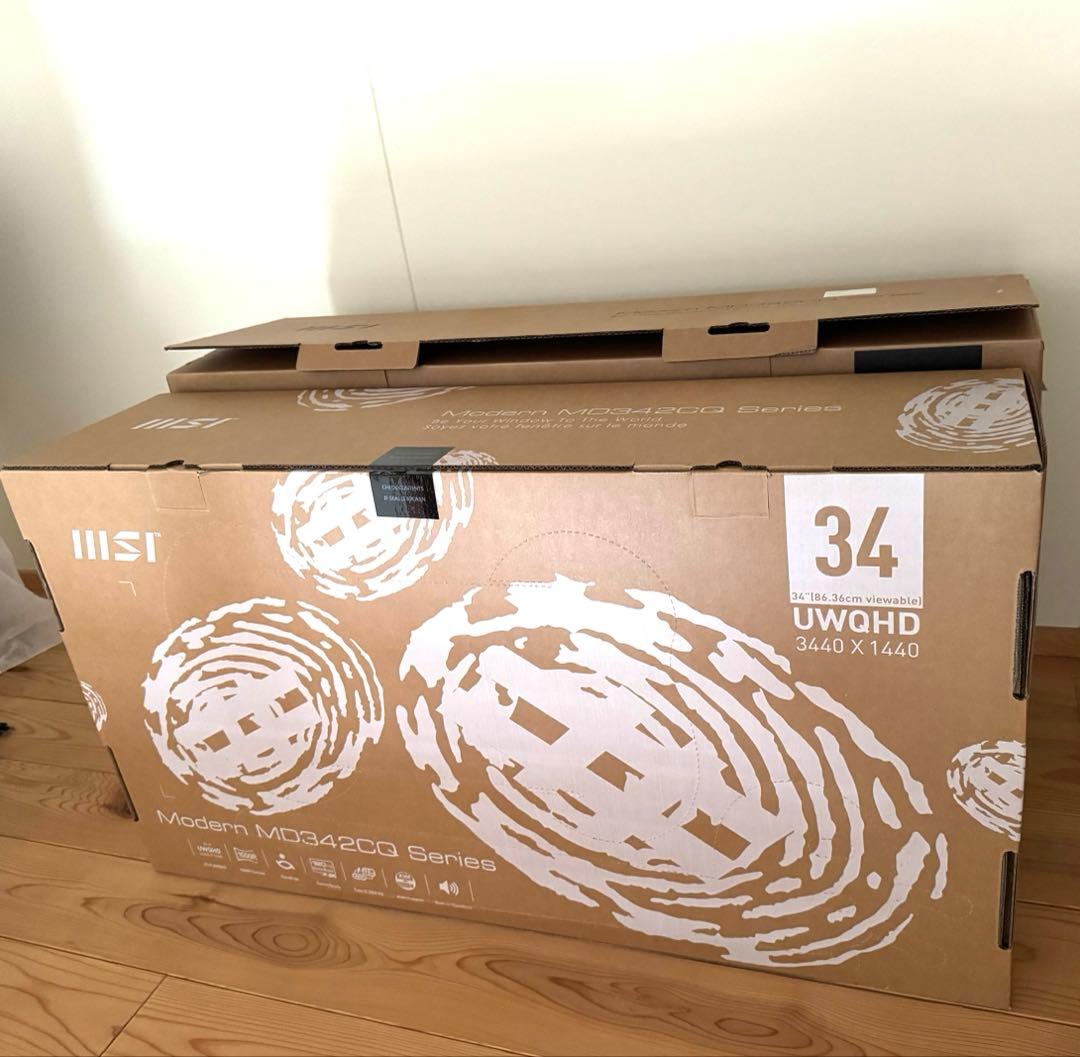 アダムさま専用 MSI Modern MD342CQPW 34インチモニター