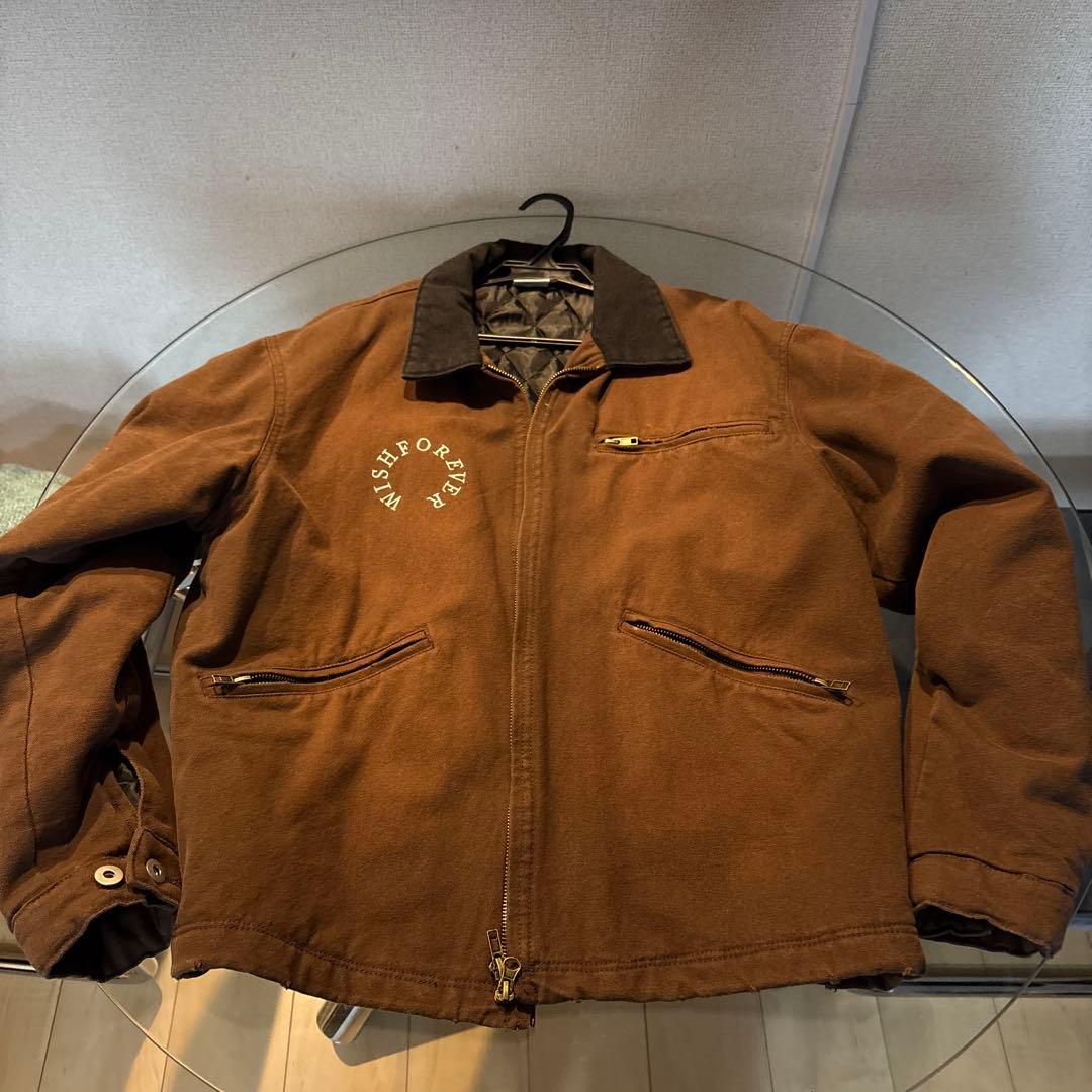 WISHFOREVER ブラウン ジャケット