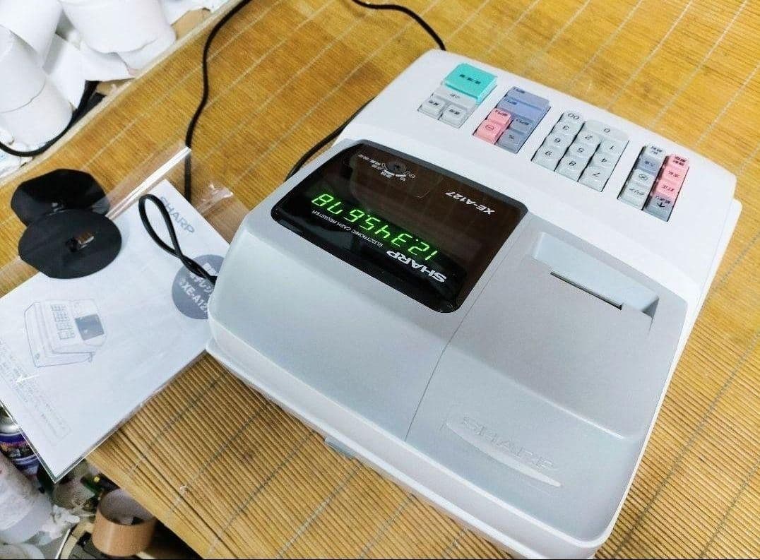 シャープレジスター　XE-A127　簡単便利特殊　送料込　122203