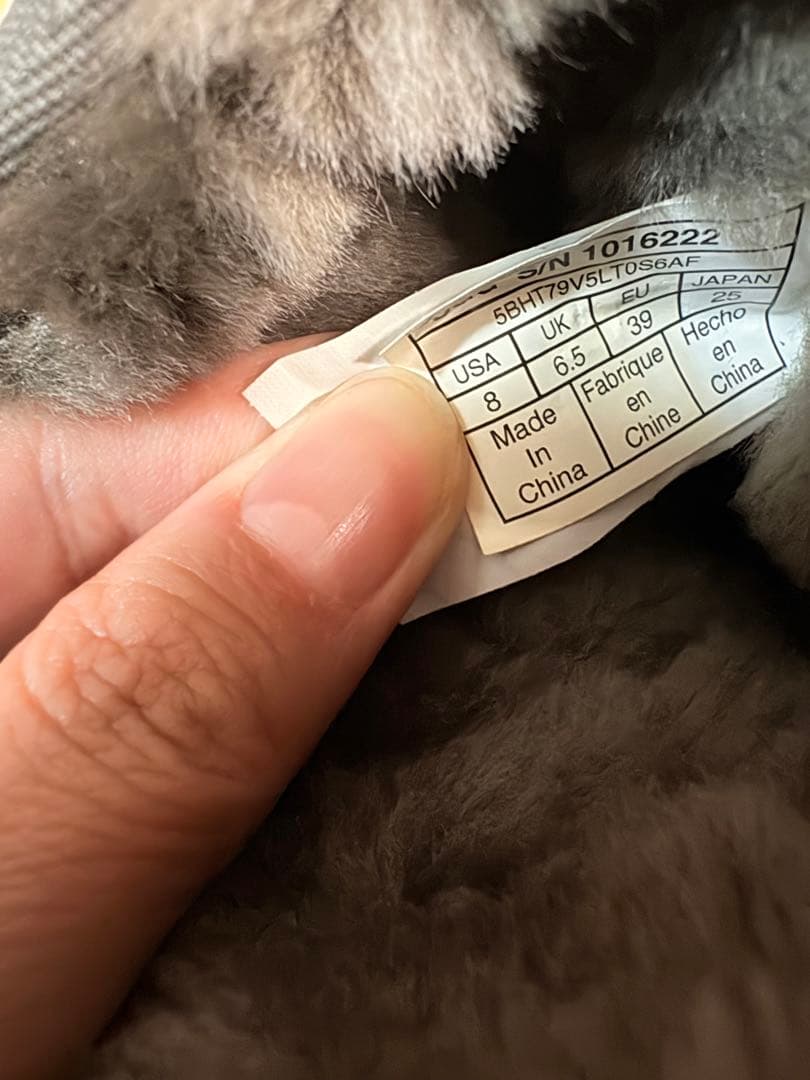 おーUGG アグ クラシックミニ II グレー 25cm (US 8)