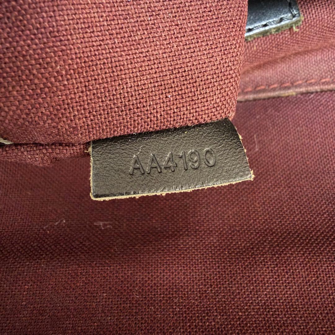 【極美品】　ルイヴィトン　モノグラムマカサー バスPM　ショルダーバッグ　レザー