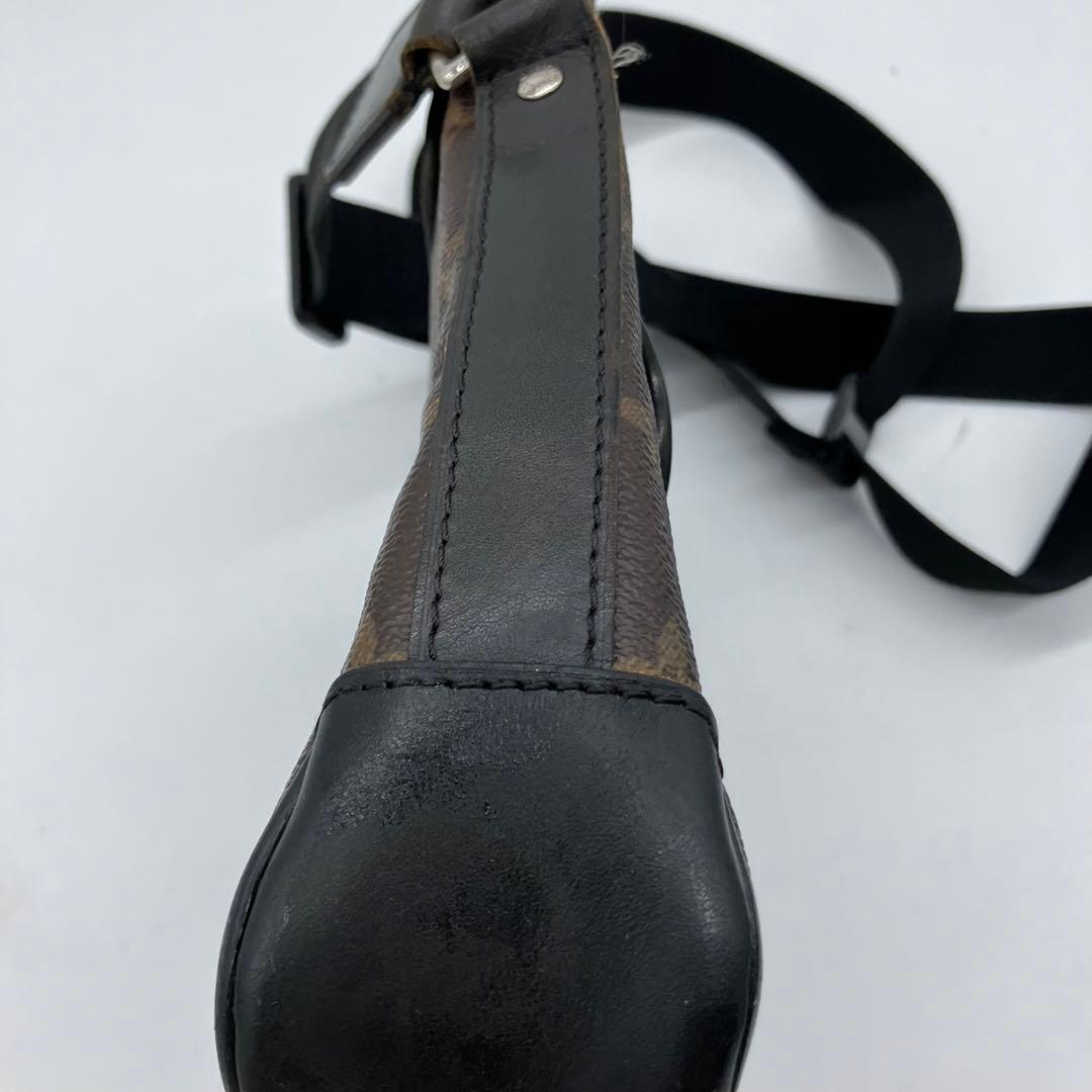 【極美品】　ルイヴィトン　モノグラムマカサー バスPM　ショルダーバッグ　レザー