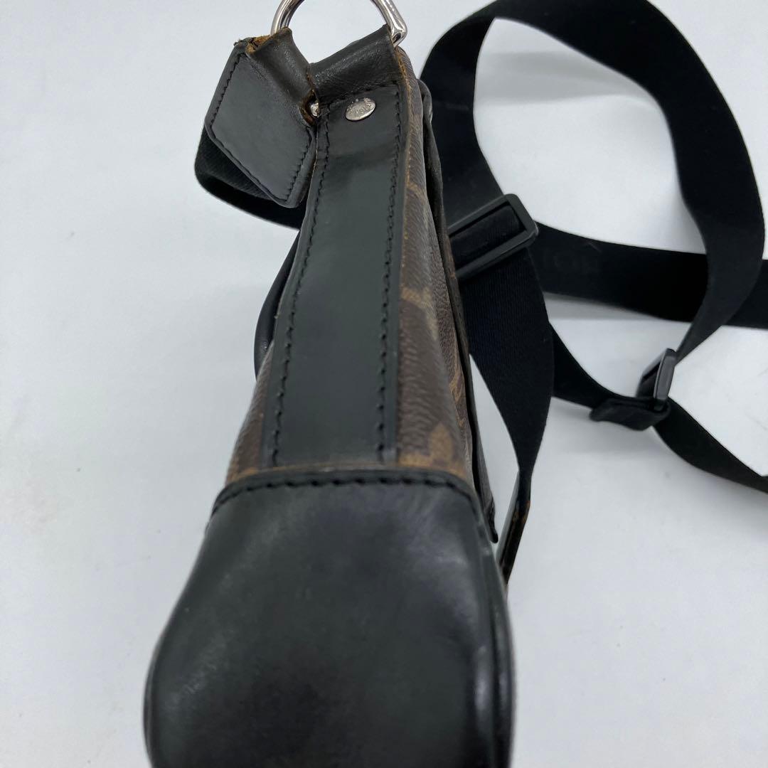 【極美品】　ルイヴィトン　モノグラムマカサー バスPM　ショルダーバッグ　レザー