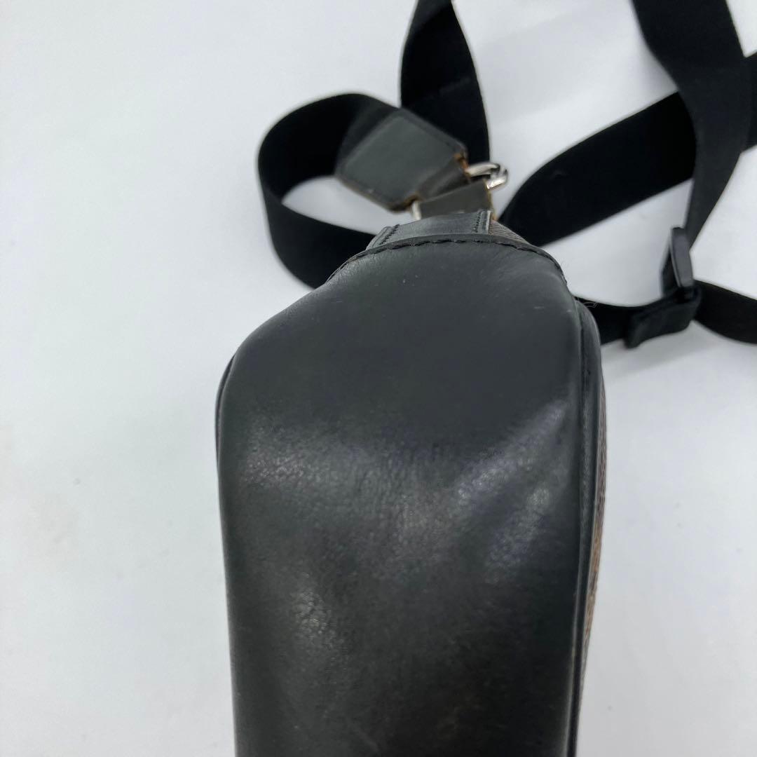 【極美品】　ルイヴィトン　モノグラムマカサー バスPM　ショルダーバッグ　レザー