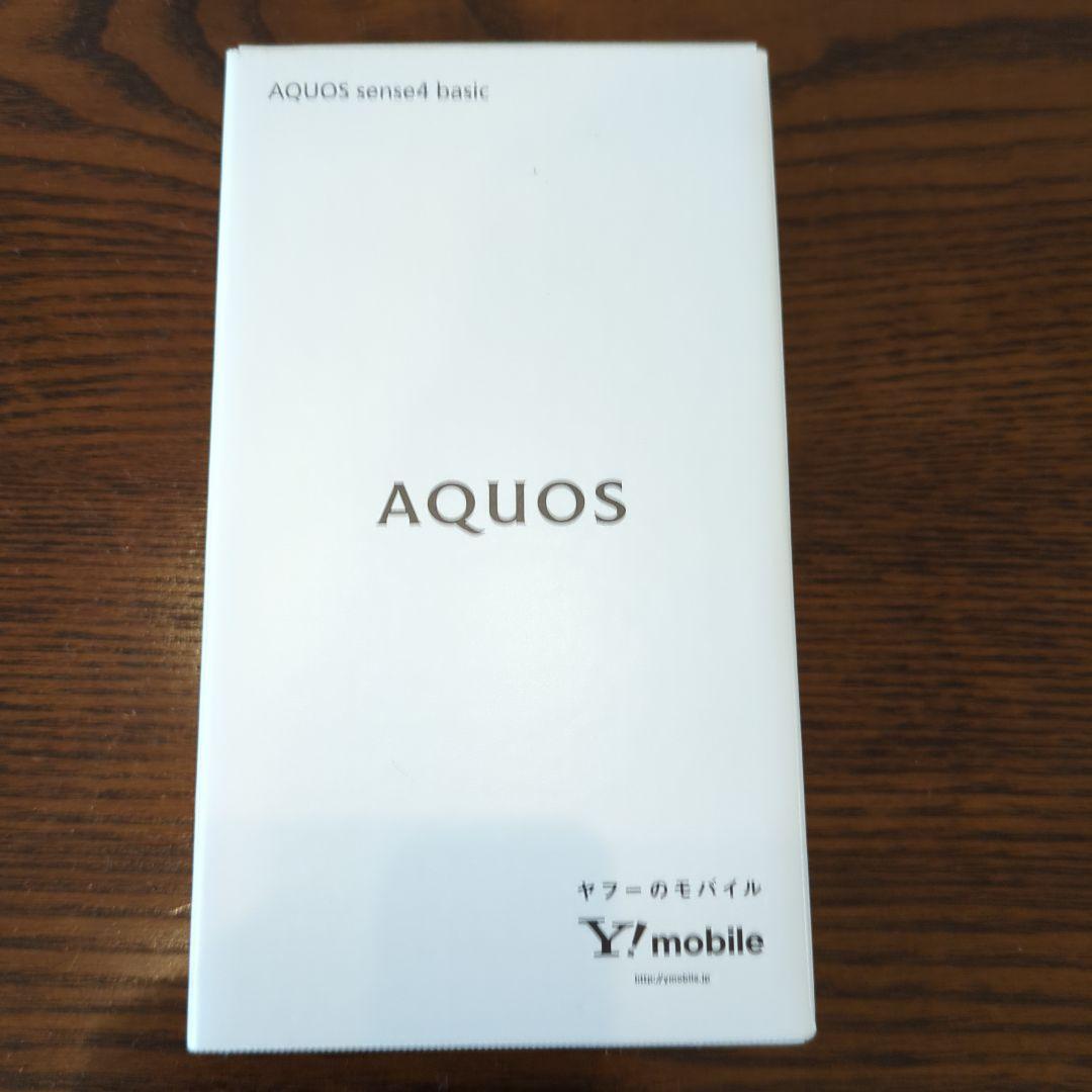 新品未使用　AQUOS sense4 basic 本体