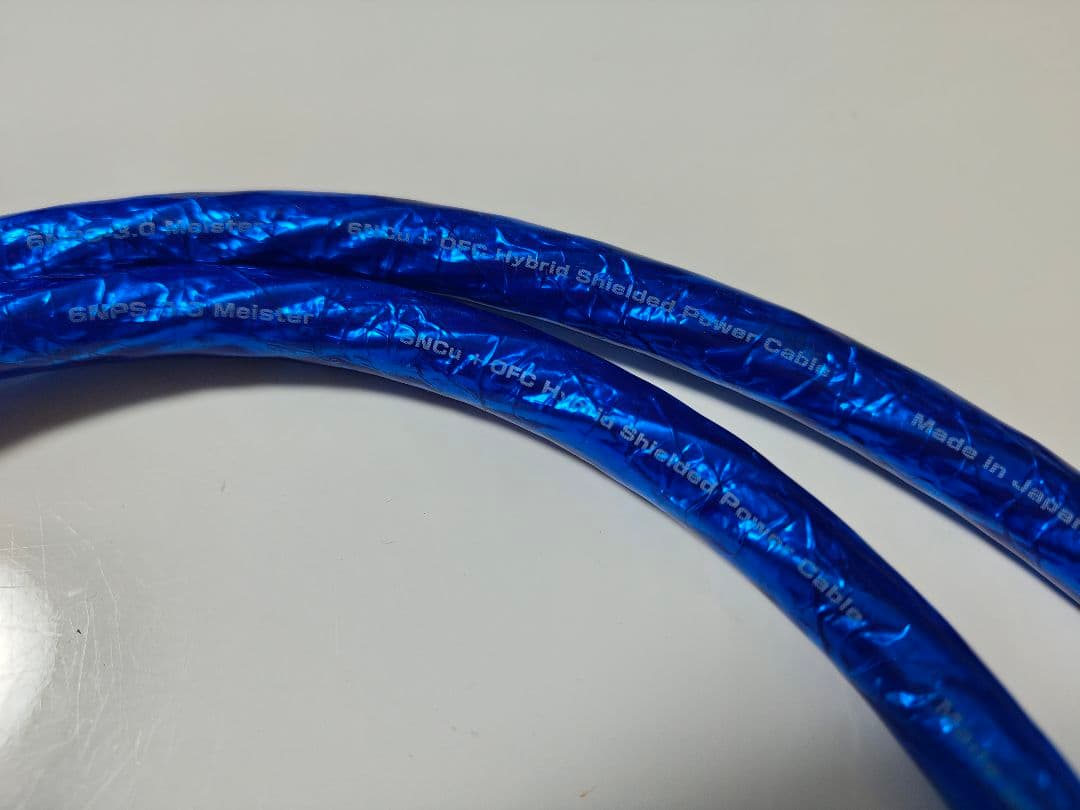 zonotone 電源ケーブル 6N2P-3.0 MEISTER 1.5m