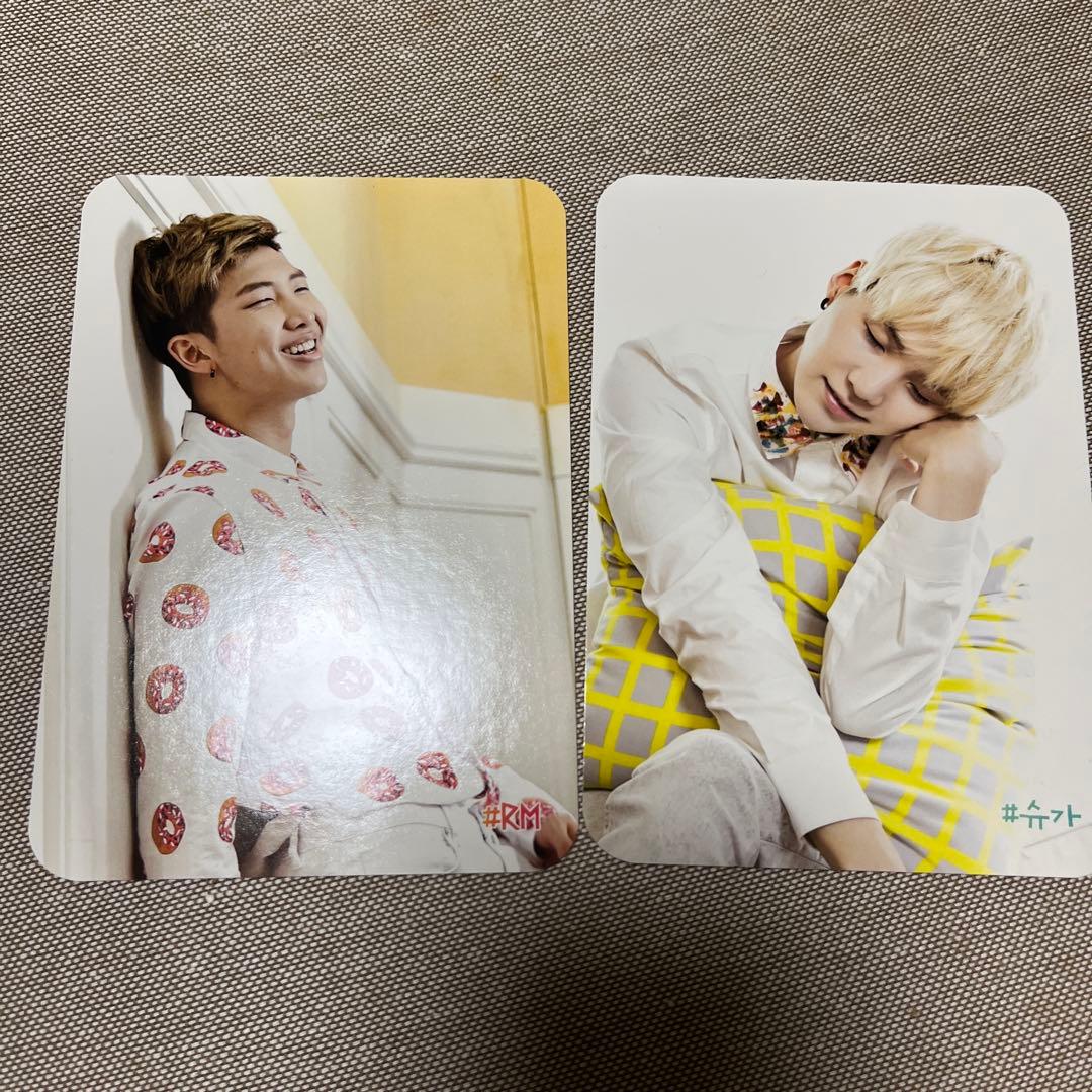 K-pop 4 seasons magazine BTS フォトカード　8枚