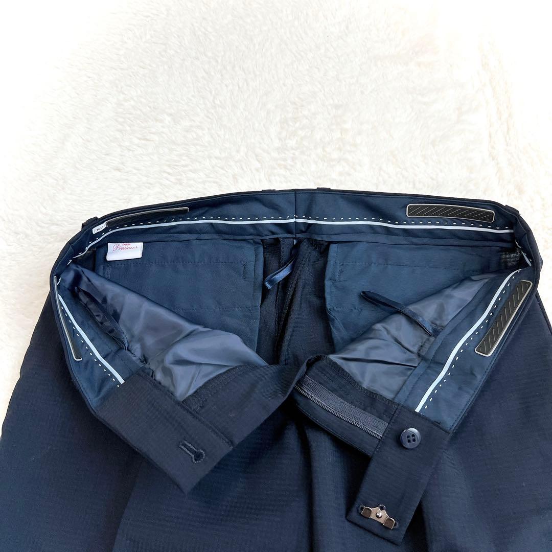 【n-line Precious】スーツセットアップ(13号)３点セット　紺