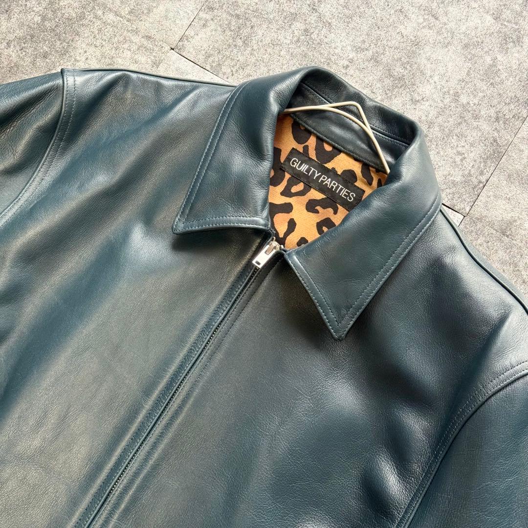 【未使用級】WACKOMARIA 牛革レザージャケット シングルライダース L