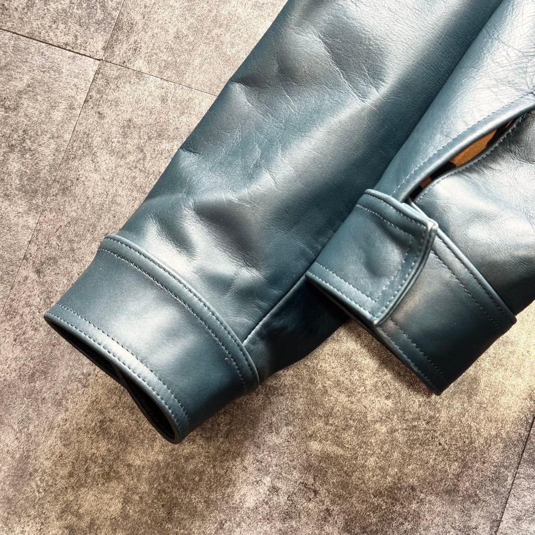 【未使用級】WACKOMARIA 牛革レザージャケット シングルライダース L