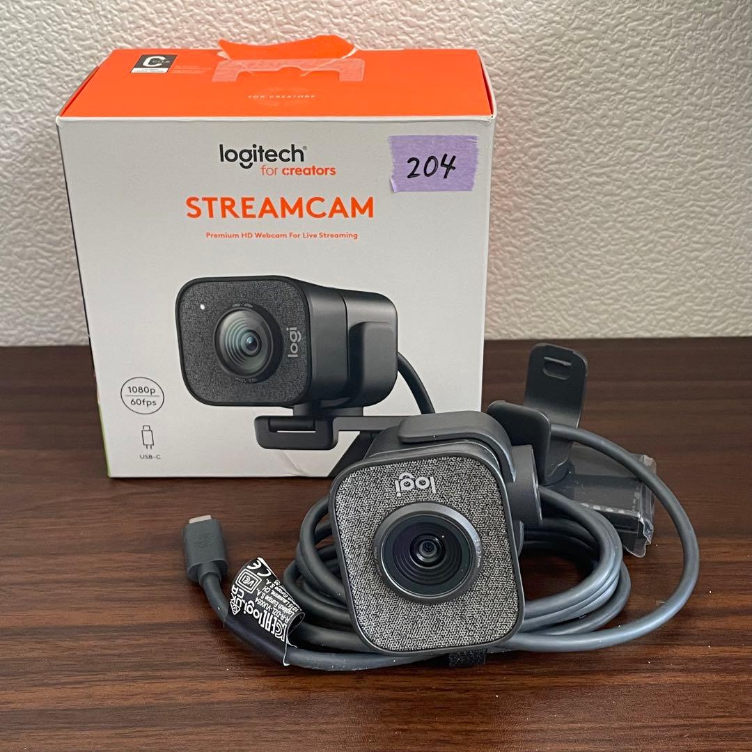 LOGITECH StreamCam Plus フルHD タイプC ウェブカメラ