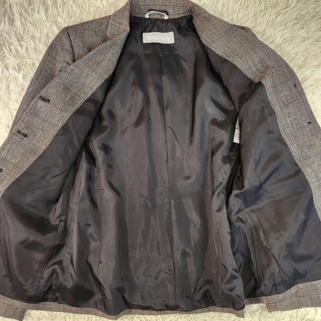 極美品 max mara スーツ セットアップ ヴァージンウール
