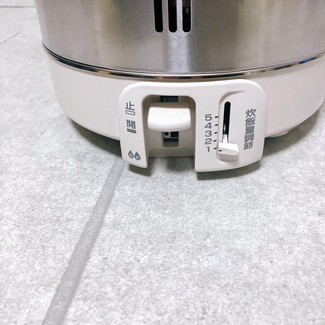 パロマ ガス炊飯器 PR-09EF 都市ガス用 5合炊き 2021年製 美品