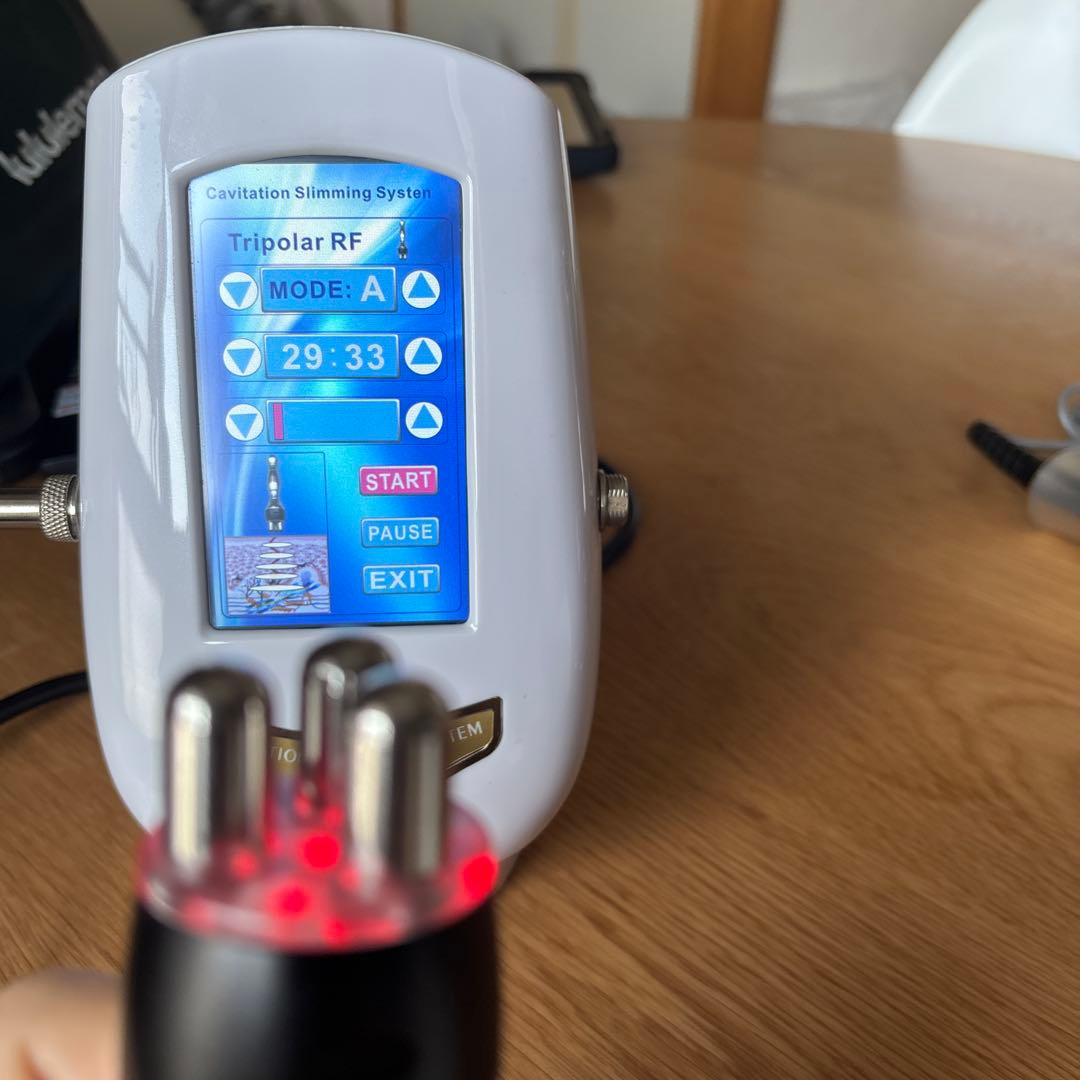 3in1美容機器キャビテーションLW-101 ラジオ波　キャビテンショジェル付き