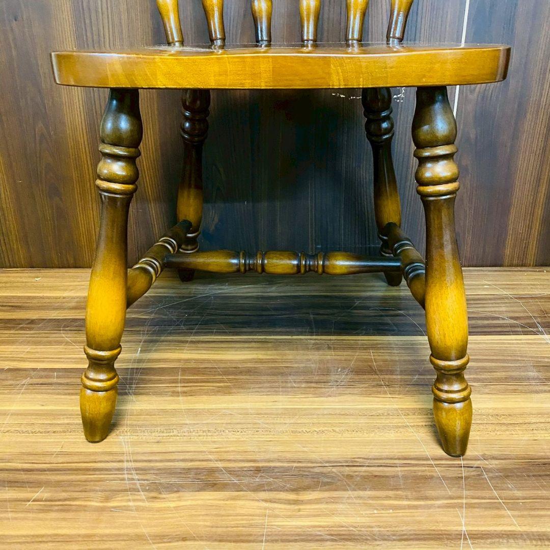 B*.様 Q1043 2脚セット　キツツキ　飛騨産業　椅子　家具　チェア　レトロ