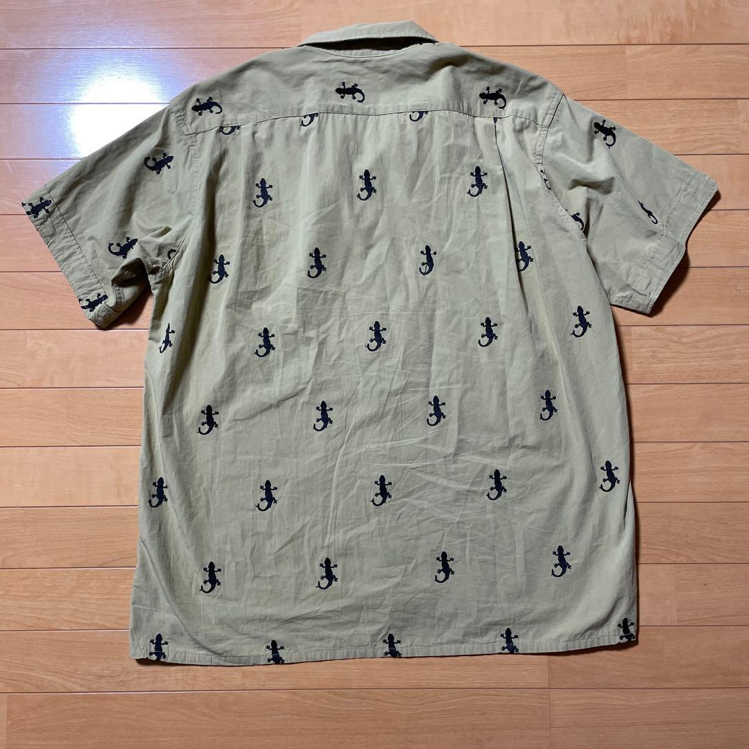 トップス ENGINEERED GARMENTS CAMP SHIRT GECKO