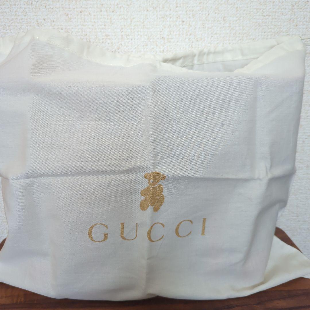 Gucci 星柄 ハンドバッグ ベージュ オレンジ