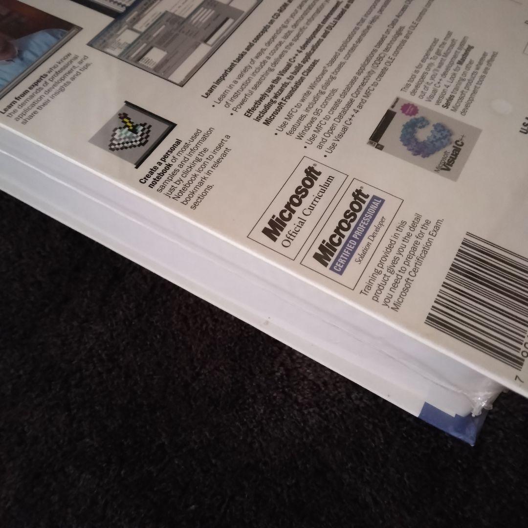 未開封 Microsoft Visual C++ 4 英語版 美品