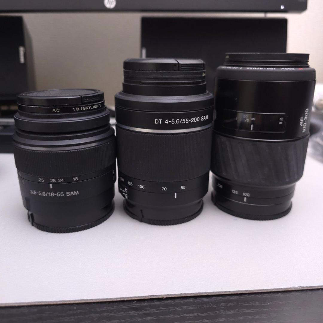 sony α57 ダブルズームレンズキット SLT-A57Y おまけ付き