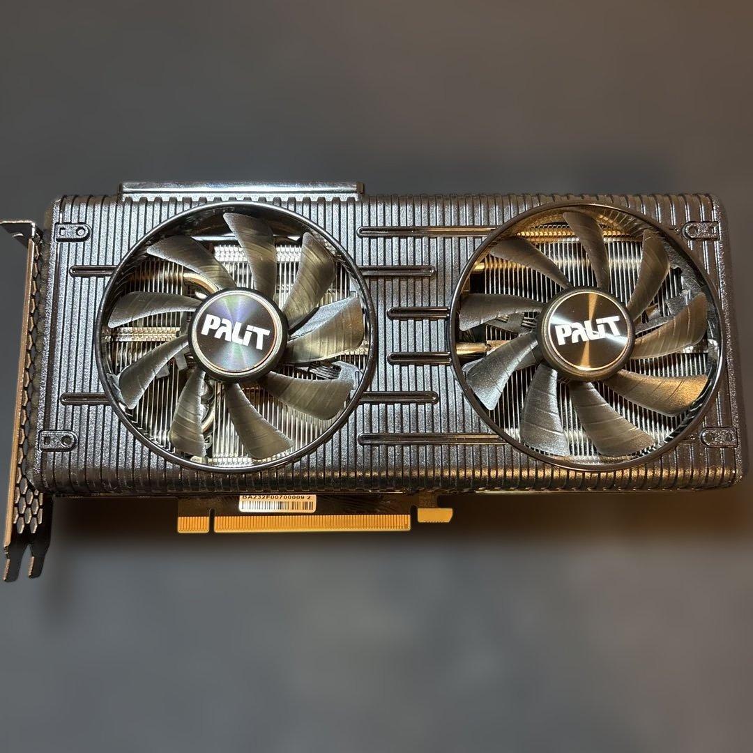 グラフィックボード・グラボ・ビデオカード PALIT GeForce RTX 3060 Ti DUAL 8GB