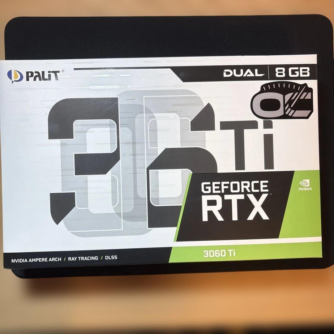 グラフィックボード・グラボ・ビデオカード PALIT GeForce RTX 3060 Ti DUAL 8GB