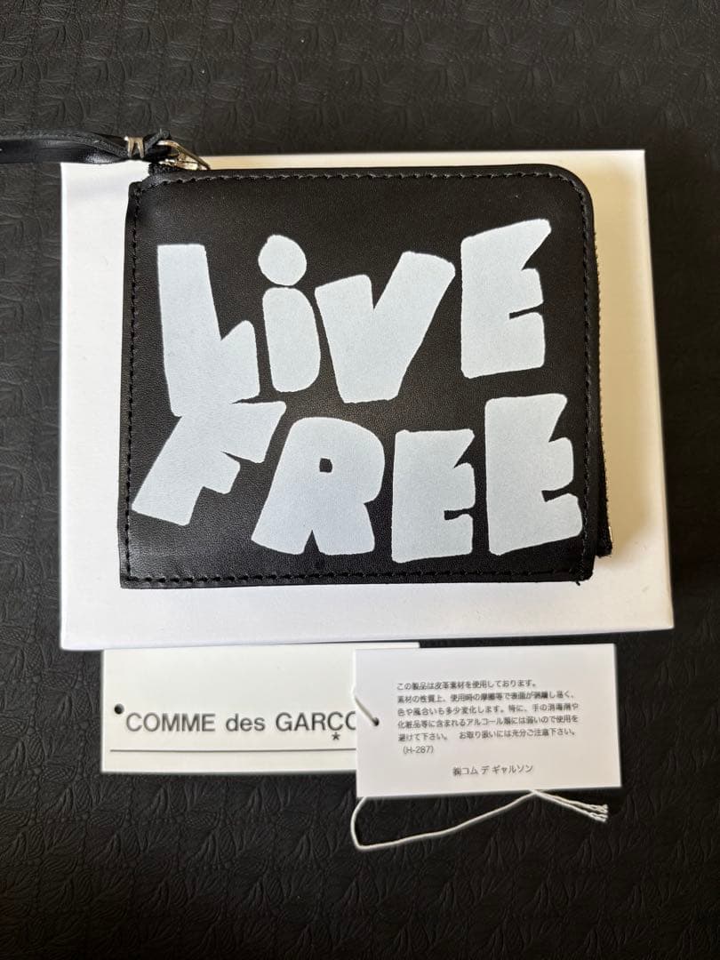 【新品】コムデギャルソン 財布 ブラック