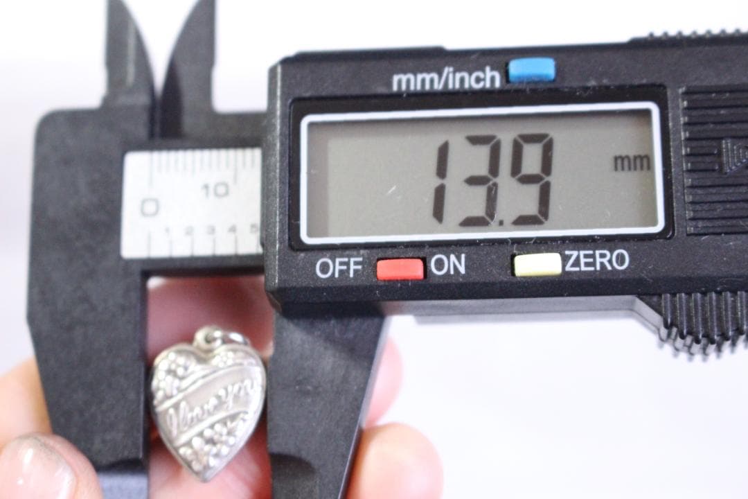 40s　スウィートハートジュエリー　　I LOVE YOU 勿忘草 大戦　古着