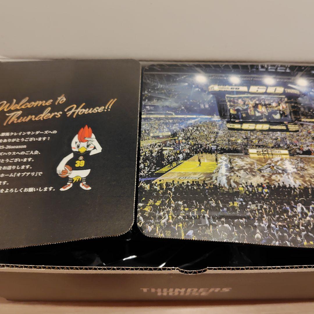 群馬クレインサンダーズ　ファンクラブ入会特典セット　トートバッグ、マフラー他