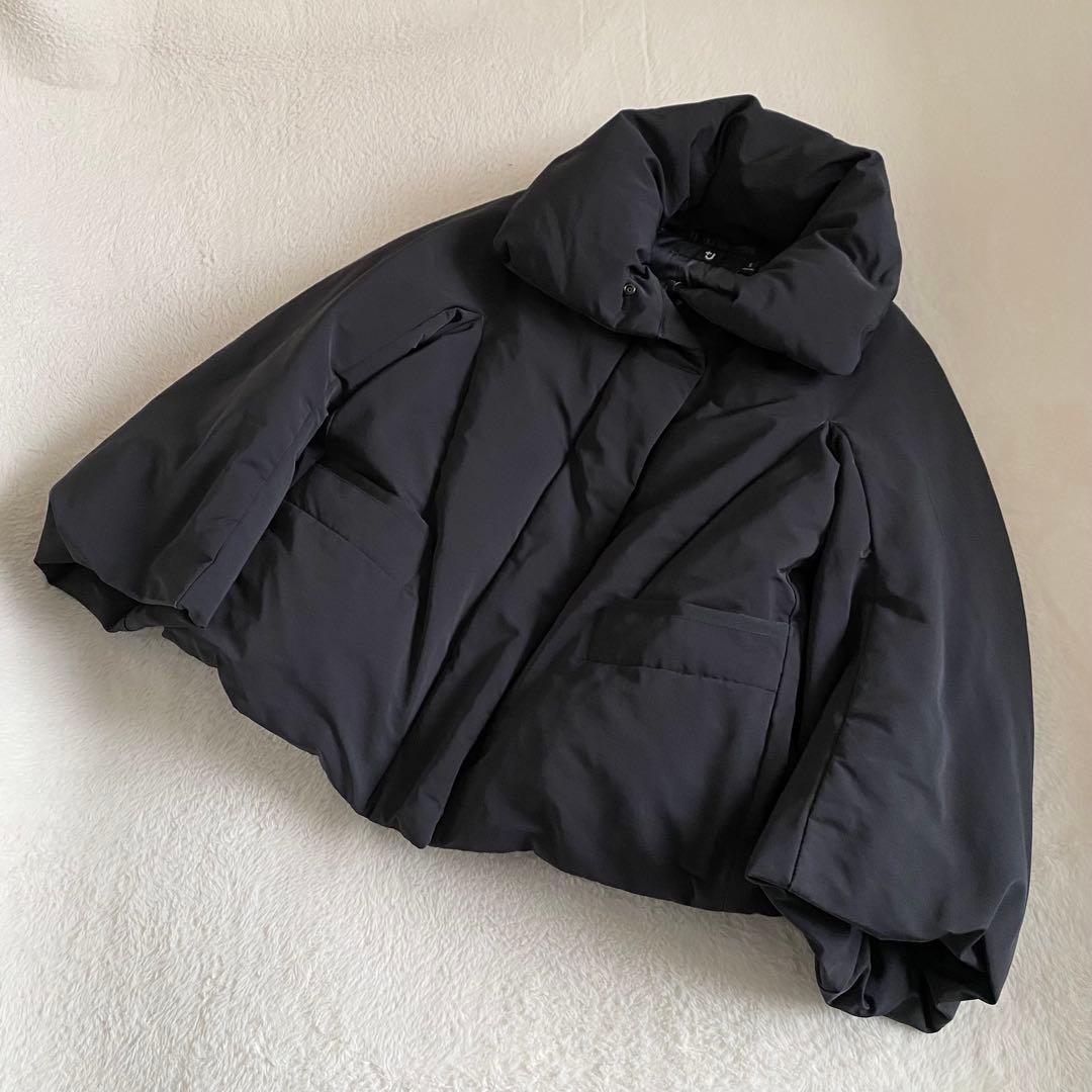 ユニクロ　+J ジルサンダー　ハイブリッドダウンジャケット　ブラック　S