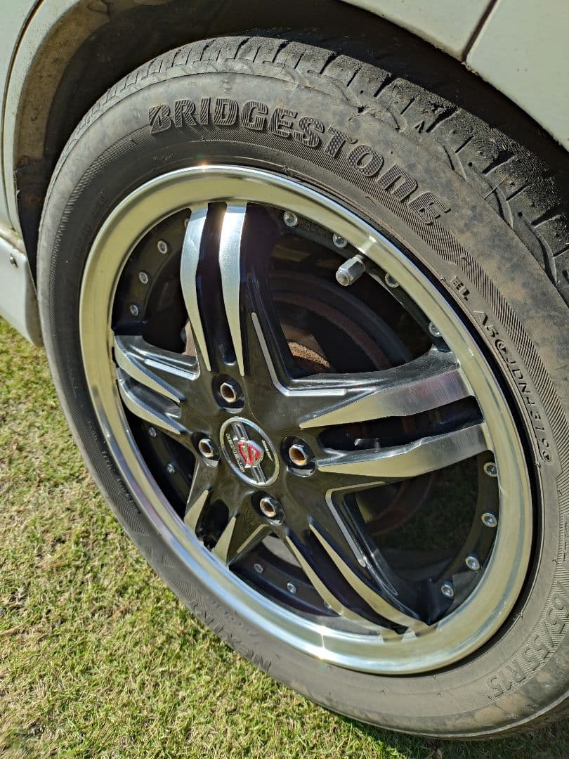 釣福　AME Steiner ホイール・タイヤ4本セット