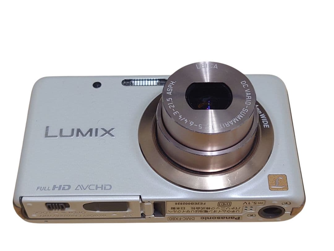 LUMIX: DMC-FX80　コンパクト デジタルカメラ