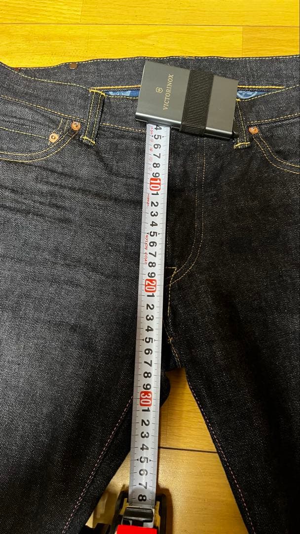 桃太郎ジーンズ 銅丹レーベル14.7oz 特濃セルビッチデニム W33