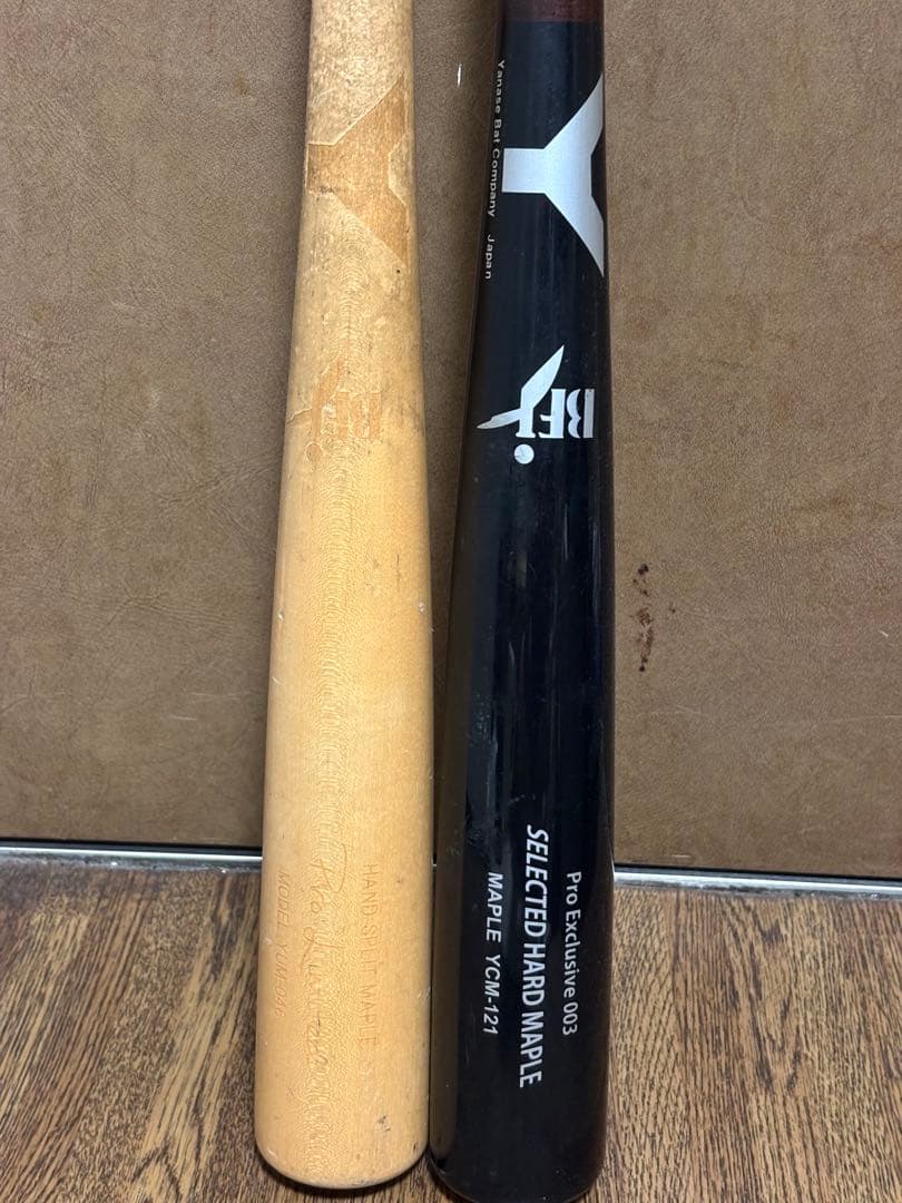 ヤナセ木製バット モデル　YCM-121 YUM-046