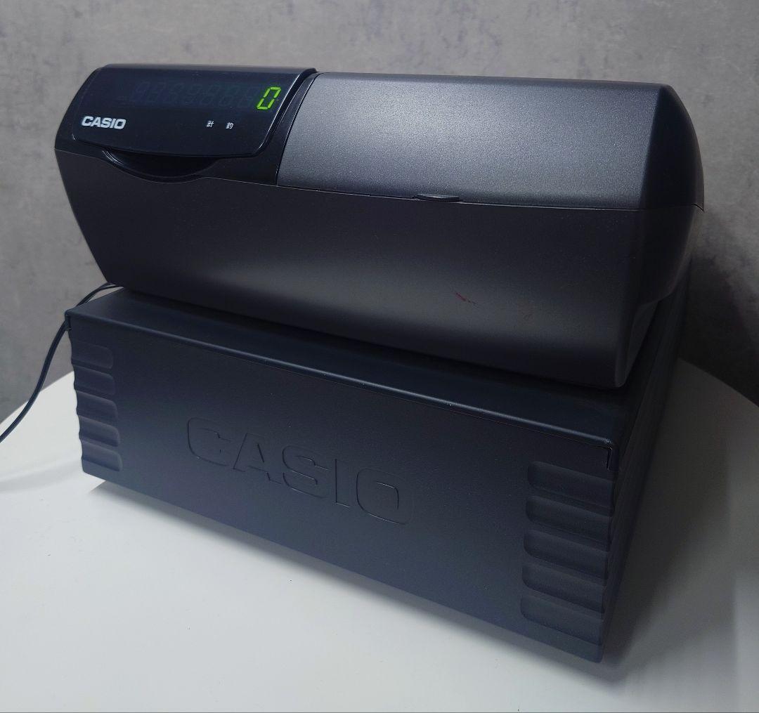 【送料込み】CASIO　レジスター　TE-120　黒　グレー