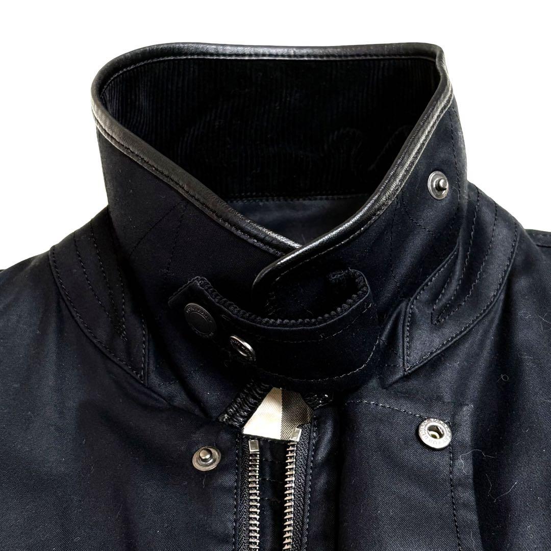 ✨美品✨BURBERRY フィールドジャケット　ミリタリージャケットブラック