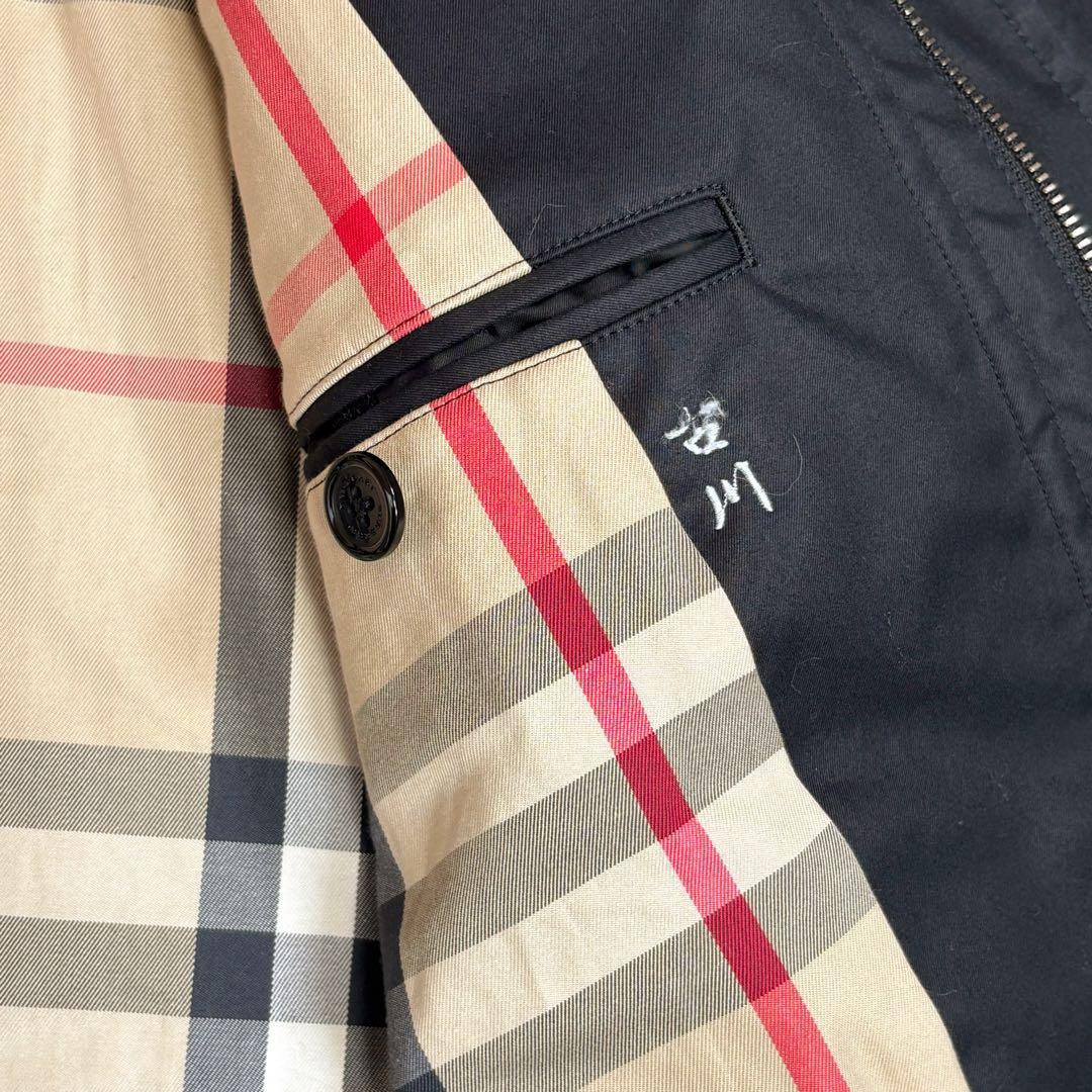 ✨美品✨BURBERRY フィールドジャケット　ミリタリージャケットブラック