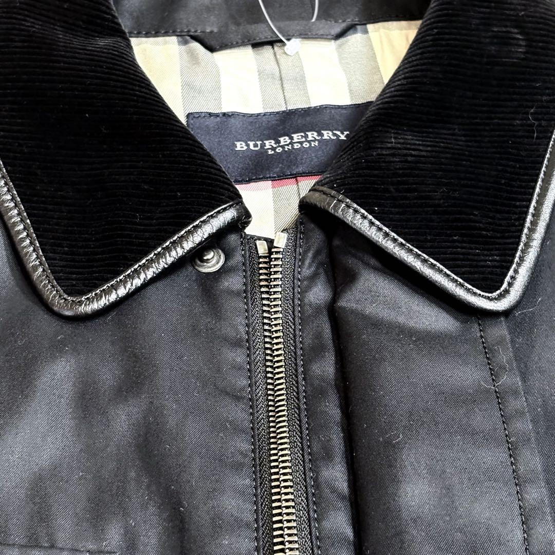 ✨美品✨BURBERRY フィールドジャケット　ミリタリージャケットブラック