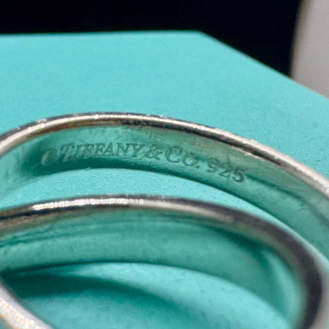 13号TIFFANY 1837 インターロッキング リング ナロー　SV925