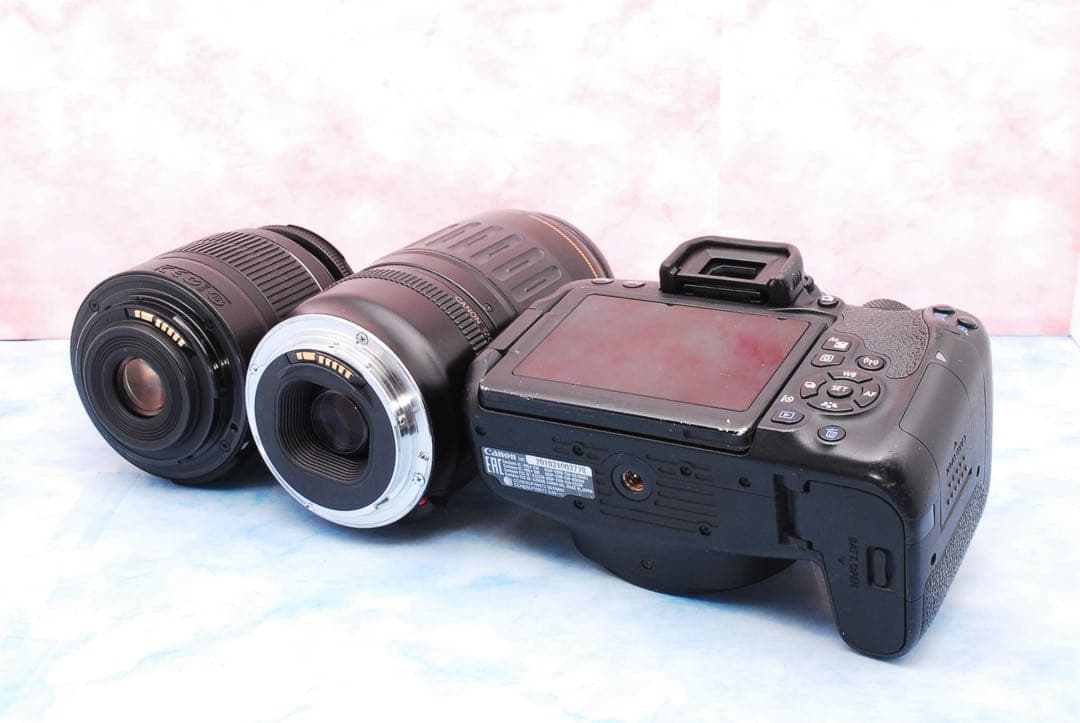 キャノン Kiss X9i☆スマホ転送☆一眼レフカメラ☆手ぶれ補正＆超望遠