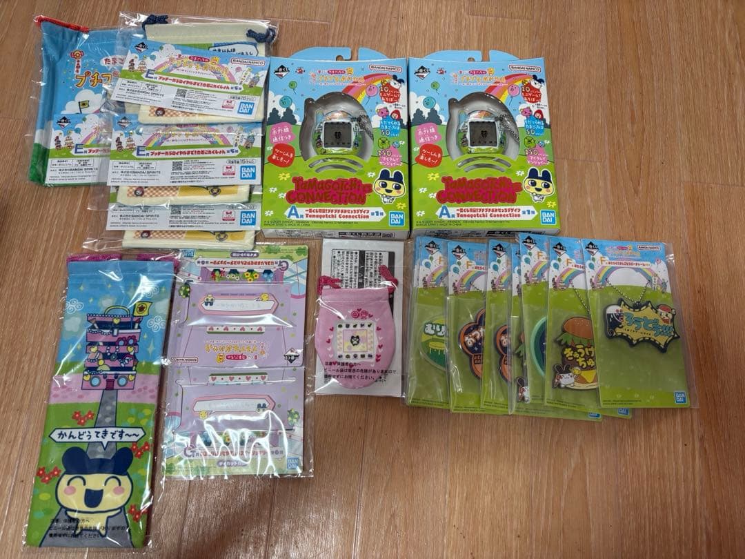 激安！！たまごっちユニパープル・新品格安A賞2個！オマケつき